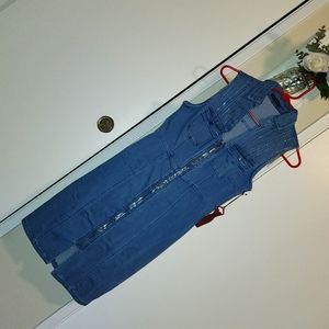 Denim Dress size M brand new with tags